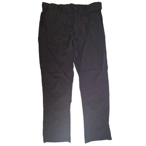 UB Tech Pants Mens 38x34 Black Classic Fit Stretch Chino Hiking Zip Pre-owned